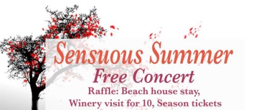 Sensuous Summer - Free Concert